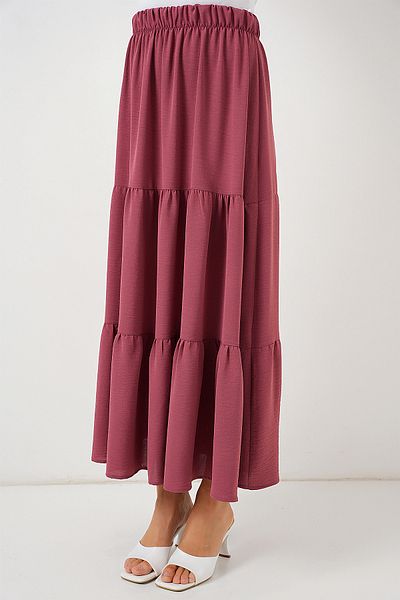 Bigdart Fusta lungă Ayrobin pentru femei 8048 - Dusty Rose