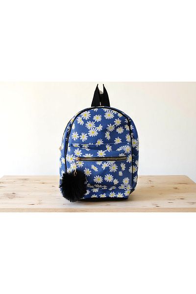 Tezcan Aksesuar Floral Model Children's Backpack