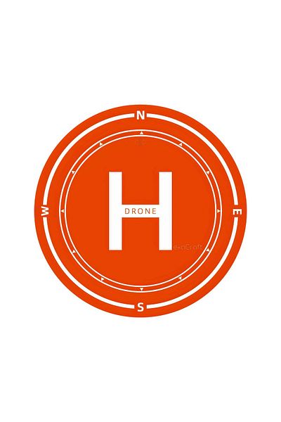 HexaCraft Drone Takeoff And Landing Track, Diameter 40cm
