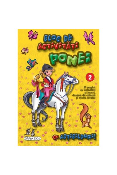 Editura Girasol Bloc de activitati - Ponei 2