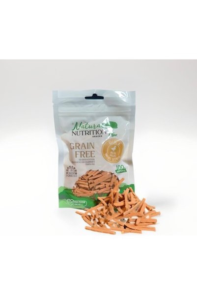 Natural Nutrition Tahılsız Ördek-tavuk Etli Sağlayan Yüksek Lif Proteinli Premium Kedi Ödül Maması S