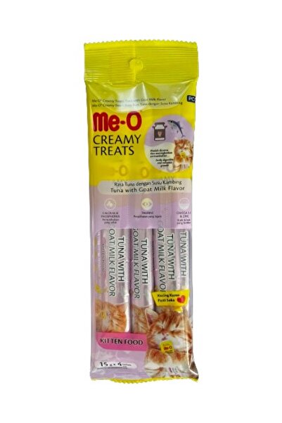me-o ‎Me-O Yavru Kedi Krema Ödül Maması Ton Balığı ve Keçi Sütlü 15 GR