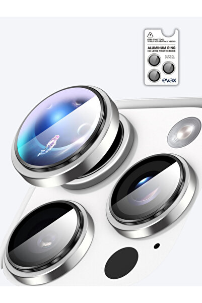 Evax (PREMIUM LENS) 16 Pro Max / 16 Pro Uyumlu Kolay Kurulum Aparatlı Premium...