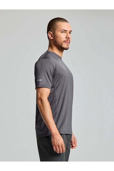 Slam Ανδρικό μπλουζάκι Anthracite Crew Sunblock Ss A112002s00-w14
