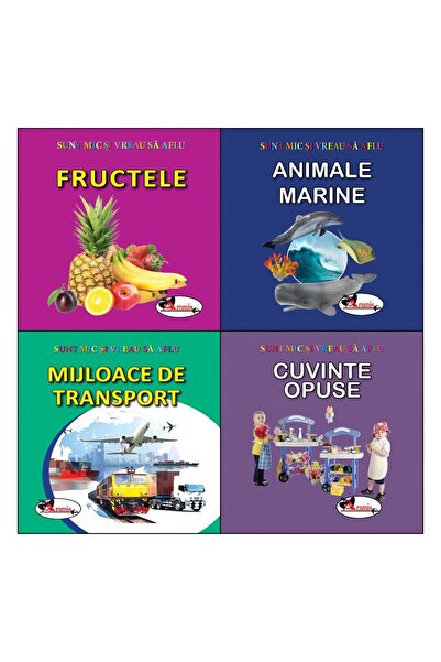 Editura Aramis Pachet Sunt mic si vreau sa aflu mijloace de transport