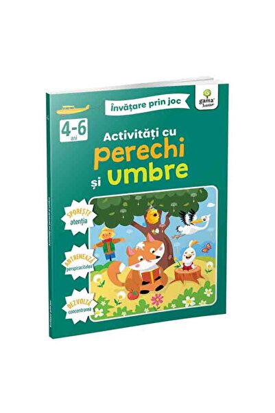 Editura Gama Δραστηριότητα ζευγαρώματος και σκιάς 4-6 ετών / Μάθηση μέσω του ...