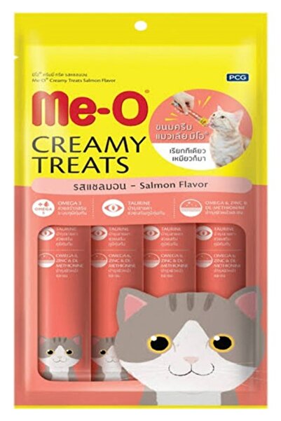 me-o Trixie Me-O Creamy Treats Somonlu Yaş Kedi Ödül Maması 15 gr 4lü 2 Adet