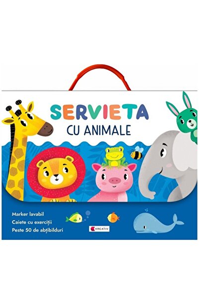 Editura Kreativ Servieta cu animale