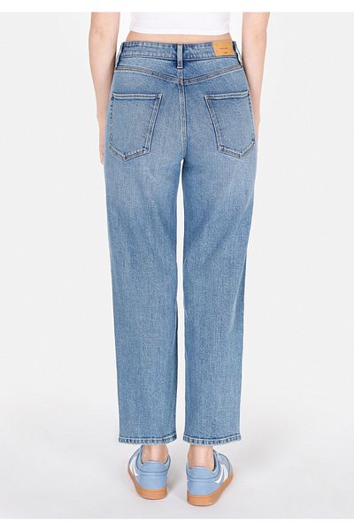 Colin's Pantaloni de damă Indigo Jean cu croiala dreaptă