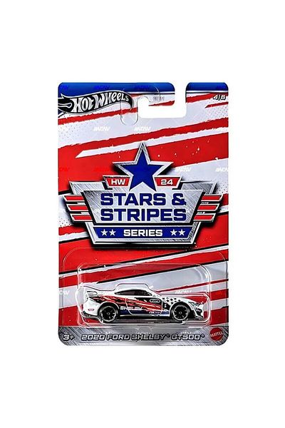 HOT WHEELS 2024 Stars & Stripes 2020 Ford Shelby GT500