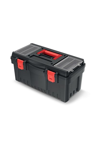 kistenberg Dark Ergonomic Handle Tool Box with Compartment 55cm