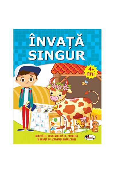 Editura Aramis Invata singur. Carte de activitati +4