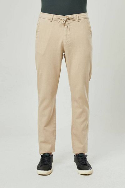 JSCO Men's 100% Coton Top Quality Tapared Cut Jogger Pants