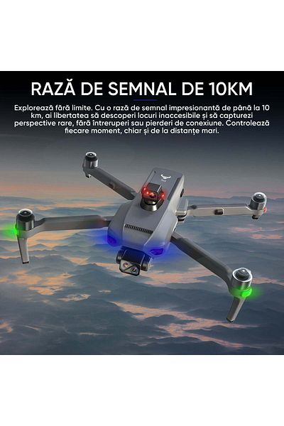 HexaCraft Aerovex – Professional Drone With 360 Camera On 3-axis Gimbal, 45min Flight, 5.5 Inch
