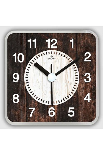 ATABY Magnetic Refrigerator Clocks, Square, 10 cm