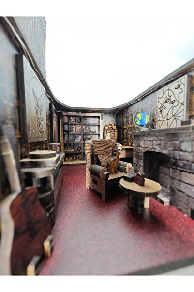 Es3Dream Sokaklı Oda Book Nook Kitap Köşesi - DIY kendin yap