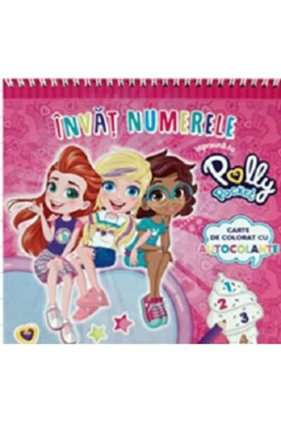 Editura Prut International Impreuna cu Polly Pocket.Invat numerele