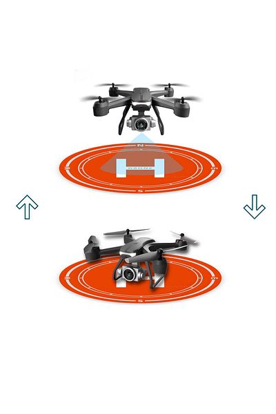 HexaCraft Drone Takeoff And Landing Track, Diameter 40cm