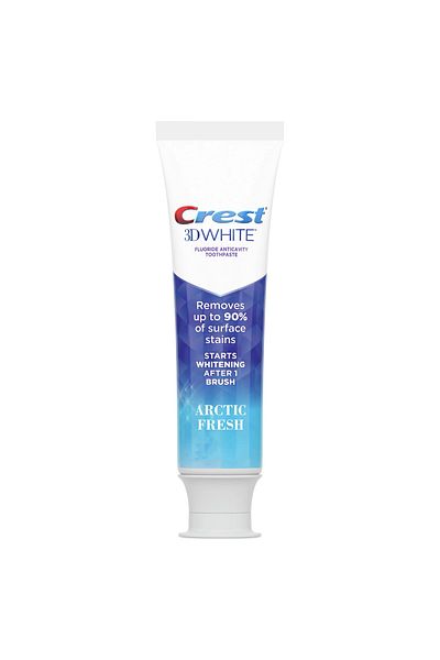 CREST Toothpaste, Crest 3D White, Arctic Fresh, Tooth Whitening and Fresh Breath Effect, 93gr