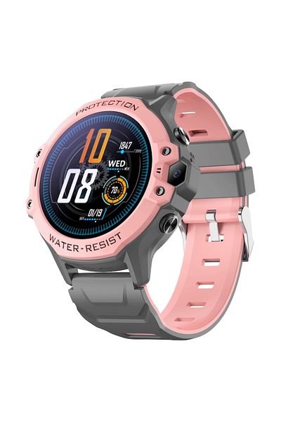 OEM Smartwatch GPS for Kids with Phone, 1.38 inch Display, Android/iOS, 4G LTE, Pink