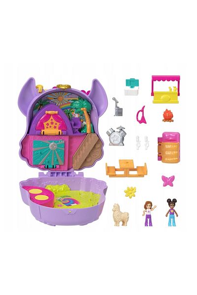 Polly Pocket Set de joacă cu lamă de camping