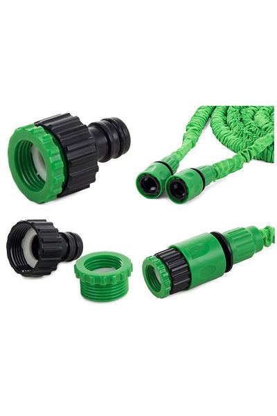 Deliny 30 Meter Expandable Garden Hose – With Watering Accessory and Quick Coupler