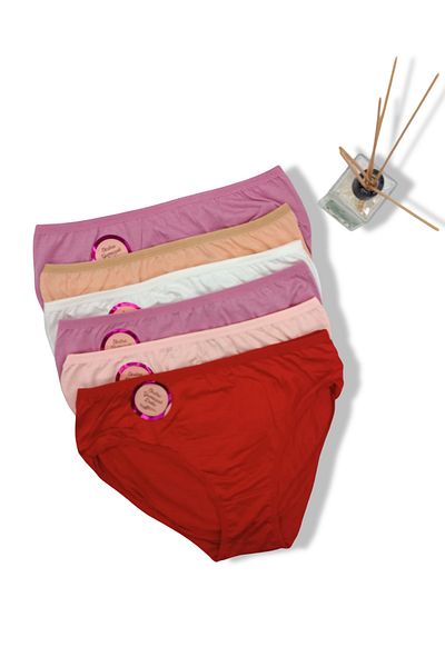 BEYAZTOPTAN 100% Quality Women's 6-Piece Modal High Waist Bato