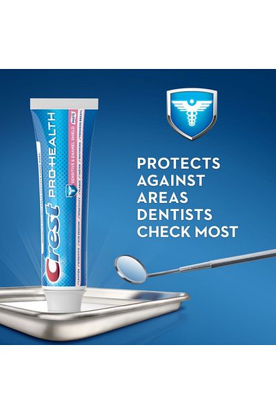 CREST Toothpaste, Crest, Pro-Health, Sensitive and Enamel Shield, Reduce Tooth Sensitivity, 121gr