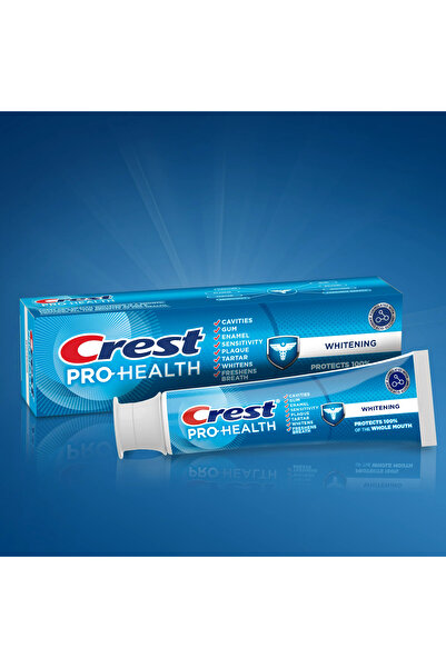 CREST Toothpaste, Crest 3D White, Pro-Health, Whitening, Teeth Whitening Effect, 121gr