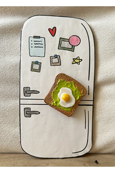 Magnet Kızarmış Ekmek (Yumurta-Avakado) Magnet