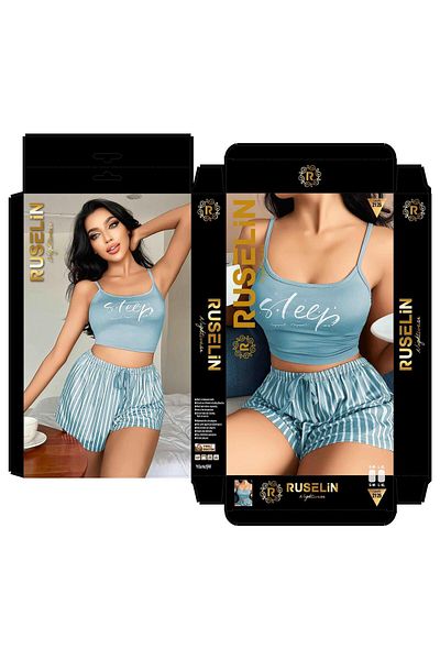 Ruselin SET DE NOAPTE KISS ME Lycra SHORT