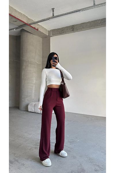 Rift Jeans Velcro Palazzo Trousers