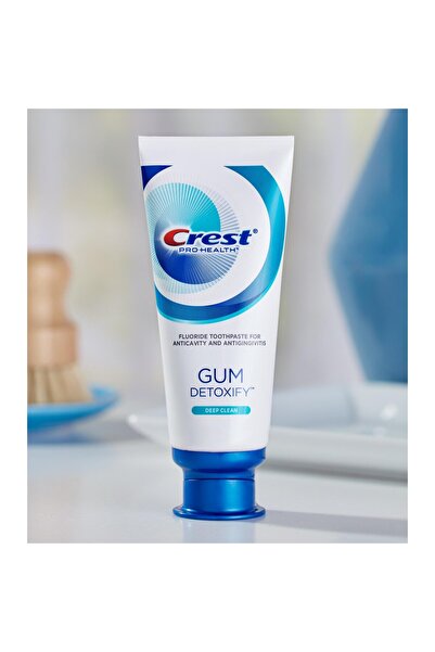 CREST Toothpaste, Crest 3D Gum Detoxify, for Gingivitis, Receding Gums, Periodontitis, tube 20ml