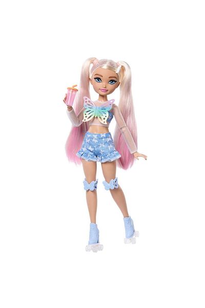NEZADE STORE Jfx96 Malibu - Barbie Dream Besties Skate Party Malibu Doll and Accessories