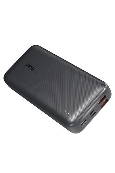 AUKEY AUKEY Basix Pro Power Bank 22.5W PD & QC 3.0 20,000 mAh with Micro & Lightning Input Black