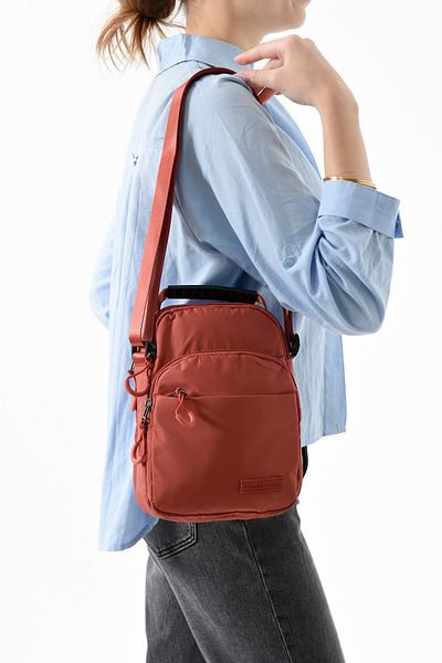 yuzuco Three Compartment Unisex Chest (Bodybag) - Handbag Light Green (Model: 571-9P)