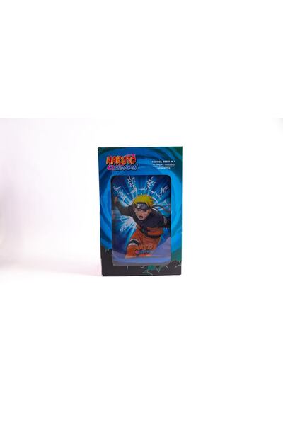 NARUTO 18"TROLLEYBAG+LUNCH BAG+PENCILCASE+WATER BOTTLE+LUNCH BOX