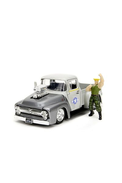 Simba 253255057 Jada Street Fighter 1956 Ford Pickup 1:24