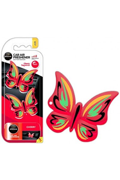 Aromacar Odorizant auto Aroma Car Fancy Shapes Butterfly Cherry