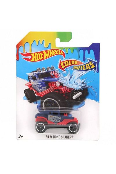 mattel Mattel Hot Wheels color-changing Baja Bone Shaker car