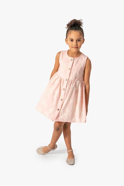 Baby Animals Baby Girl Girl Kid Birthday Party Wedding Dress Short Sleeve Sleeveless Lined