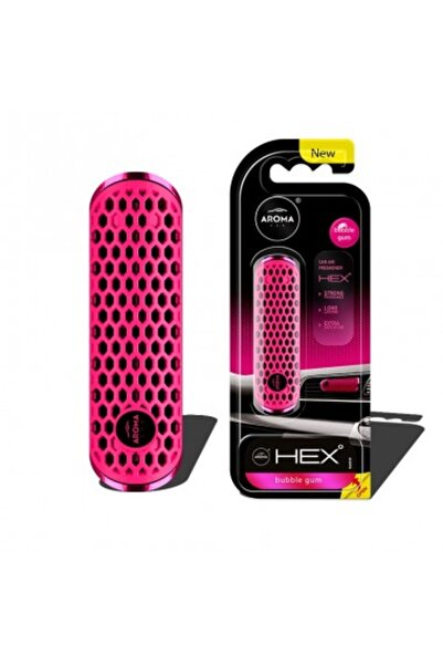Aromacar Αρωματικό αυτοκινήτου Aroma Car Fancy Shapes Polymer Hex Bubble Gum