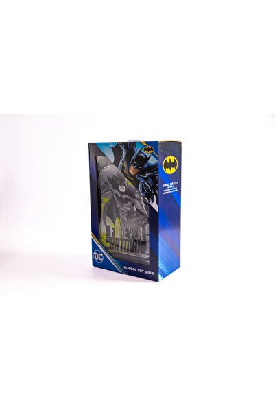 Batman 18"TROLLEYBAG+LUNCH BAG+PENCILCASE+WATER BOTTLE+LUNCH BOX