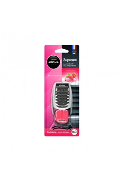 Aromacar Αρωματικό αυτοκινήτου Aroma Car Supreme Slim Strawberry