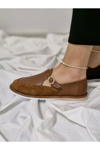 aayak&kabımofficial Genuine Leather Stylish and Comfortable New Season Women's Shoes – Modern Touch to Summer Combinations