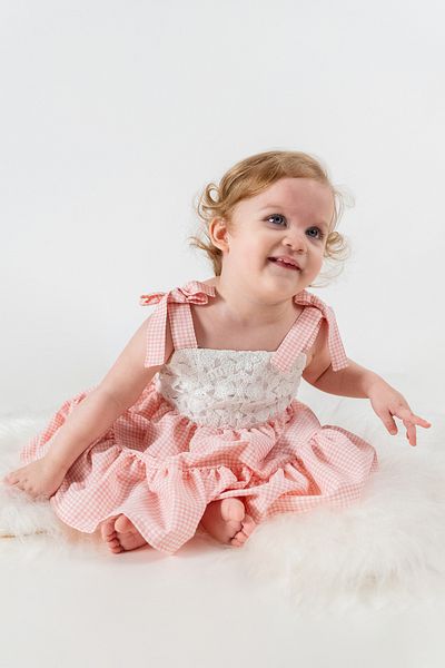 Baby Animals Baby Girl Girl Kid Birthday Party Wedding Dress Short Sleeve Strap Sleeveless Ruched Lined Petticoat