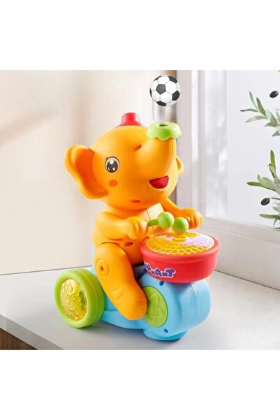 OEM Musical elephant with levitating ball, interactive toy that dances and sings, Orange