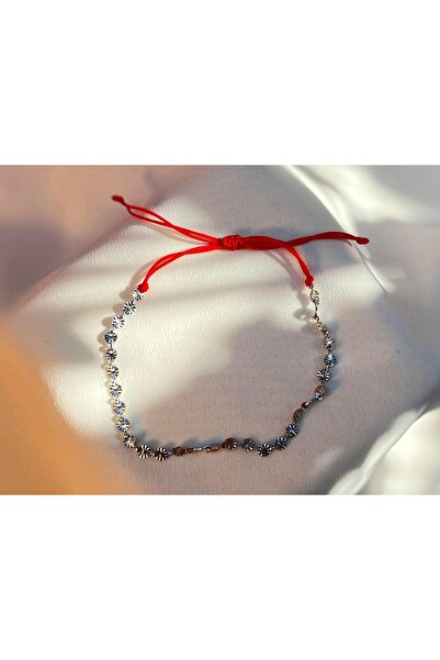 Yubi Round Stainless Steel Chain Half Knot Rope Anklet