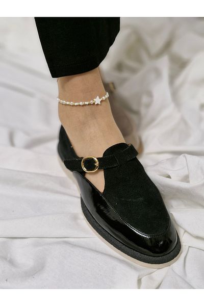 aayak&kabımofficial Genuine Leather New Season Elegance: Comfortable and Casual Women's Shoe Models