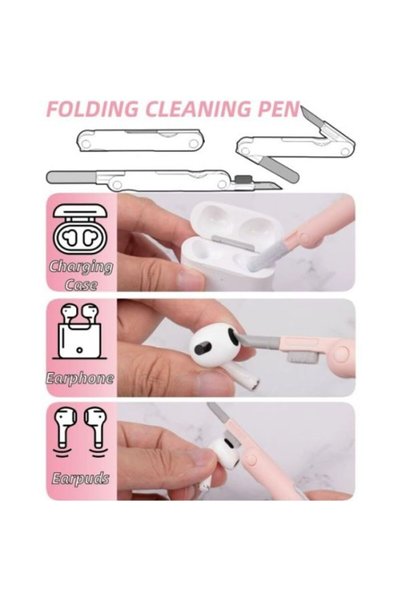 Aksesuar Kuşu Phone Tablet Computer Keyboard Cleaning Kit - Electronic Cleaning Set with Spray